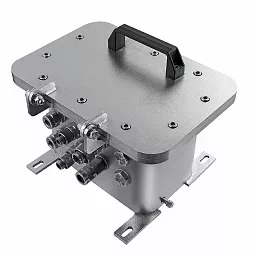 Высоковольтная взрывозащищенная клеммная коробка Ex d ЩОРВ-НТ453729 из нержавеющей стали
